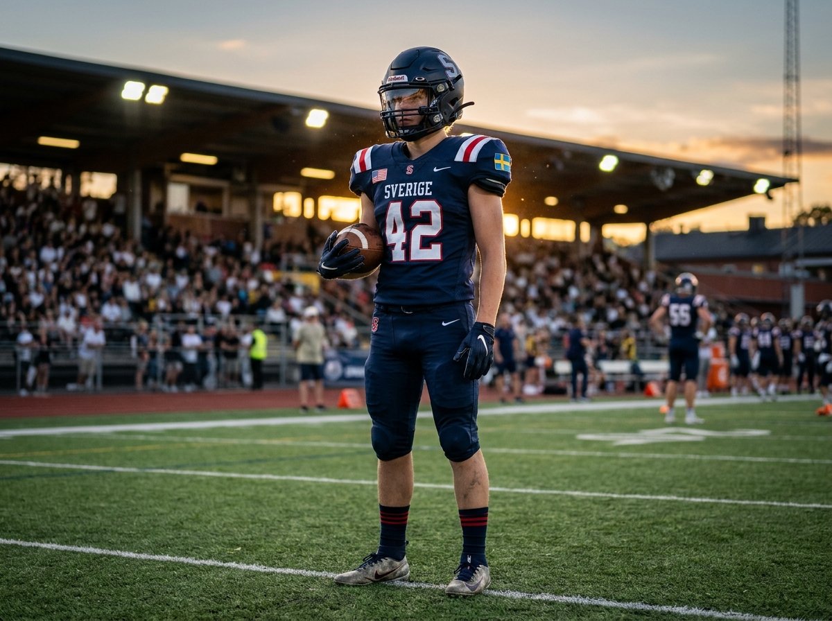 Dalecarlia Rebels Youth American Football Player